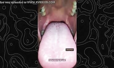 MelaninTongue Deepthroat & Saliva Compilation