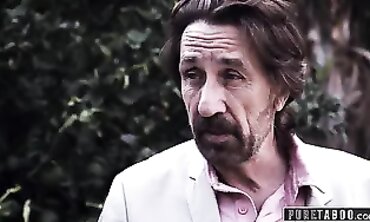Aiden Ashley Threesome With College Professor
