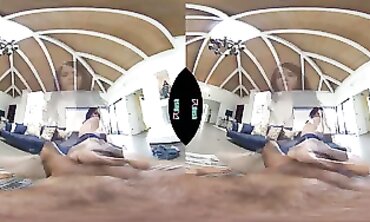 Yhivi Takes Chad White's Thick Cock in VR POV