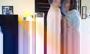 Mature Granny And Grandpa Enjoy A Webcam Session