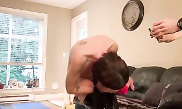 Nerdy Faery Gets Anal Creampie