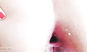 POV Doggy Anal with Sophie in Stockings