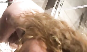 Crimson Haired Argentinian MILF Gets Trained By Big Cock