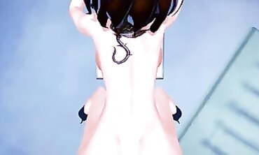 African Widow 3D POV Animation