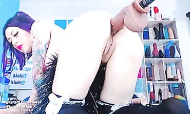 Karla Krams Showcases Her Tattooed Latina Booty