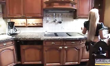Blonde MILF Housekeeper Gets Paid With A Thick Cock