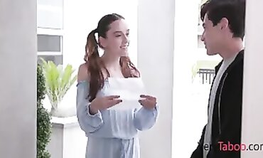 Lily Glee Gets Punished by Her Stepdad