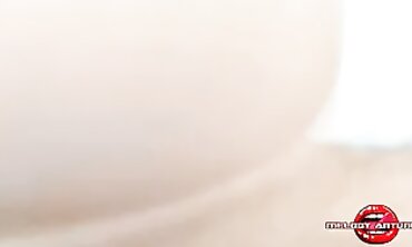 Latin Blonde Hatch Takes Big Cock Anal and Masturbates