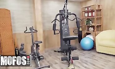 Ember Snow Exercises And Takes Alex Legends Massive Cock