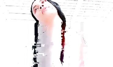Busty Latina Lily Sucks on Her Huge Nipples
