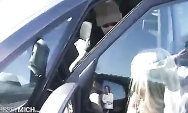 Super-Steamy German Bimbos Deep Throat on the High
