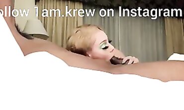 Naimah Takes a BBC Blowjob for Her Fiancé Kendell