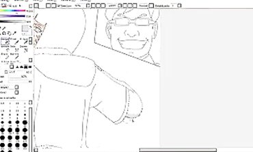 Coloring Hinata: Big Ass Anime Milf