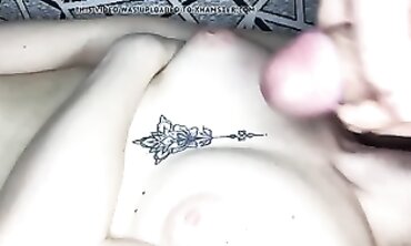 Natural Beauty Gets Covered In Raw Cum