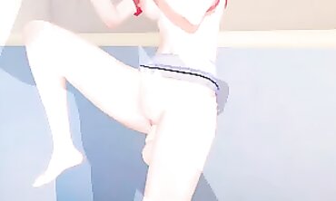 Misaki Kamiigusa Pet Gals of Sakurasou 3D Uncensored Hentai