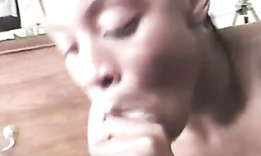 Interracial POV Blowjob With Big Cock