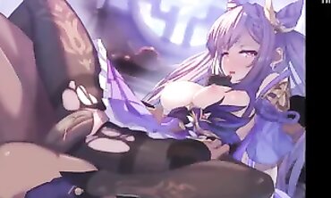 Keqing Gets Creampie in Genshin Impact 3D Hentai