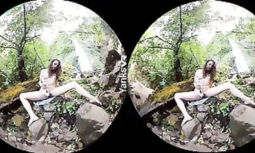 Princess Endza's Steamy Outdoor Solo Session