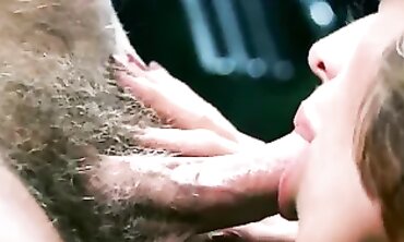 Marilyn Chambers Gives a Sensual Blowjob in Slow Motion