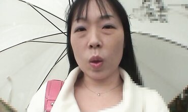 Molten Chinese dark-haired Fumiko Manaka went to a fellow's building to smash her two