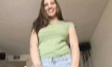 Kelly Divine Jacks Before Fellating A Strangers Uncircumcised Schlong