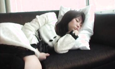 Asian Hottie With Little Hooters And A Unshaved Pubic Hair Deep Throats And Plumbs two