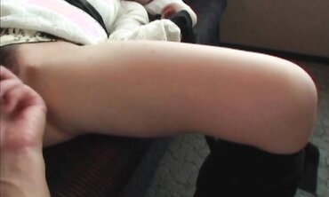 Asian Hottie With Little Hooters And A Unshaved Pubic Hair Deep Throats And Plumbs two