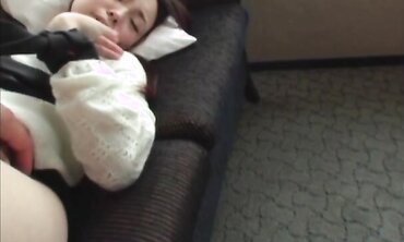 Asian Hottie With Little Hooters And A Unshaved Pubic Hair Deep Throats And Plumbs two