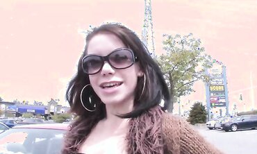 Roxie Gets Her Street Tramp Fuck-Holes Crammed By 2 Guys At Once