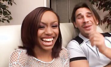 Aleia Tyler Enjoys Being A Ebony Scum