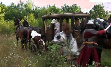 Nikki Sun Gets Dual Poked By 2 Knights In This GOT Era Episode two