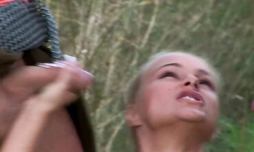 Nikki Sun Gets Dual Poked By 2 Knights In This GOT Era Episode two