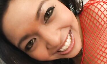 Mika Suntan Drizzles Spunk Out Her Arse And Gobbles It