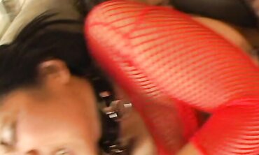 Mika Suntan Drizzles Spunk Out Her Arse And Gobbles It