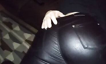 Ripped Leather and Denim: A Wild Anal Milf Encounter