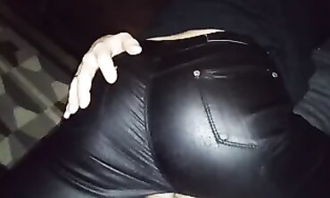 Ripped Leather and Denim: A Wild Anal Milf Encounter