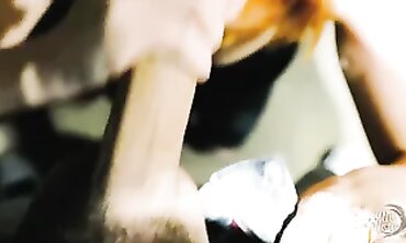 POV: Petite Russian Redhead Sucks Big Cock