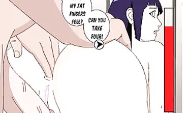Hinata Gets Rough Anal and Pussy Licking in Naruto Hentai