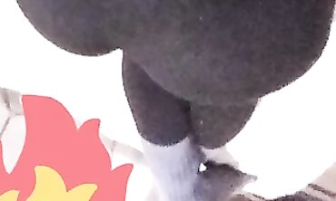 Brunette Big Ass Girl Lying Face Down in Panties