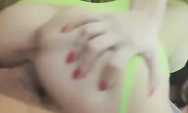Till Rides Hard in Green Tights Until She Makes Him Cum