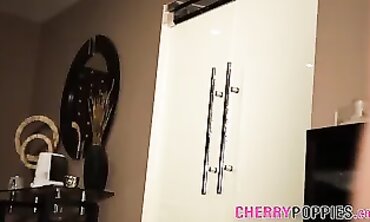 Ample College Girl Takes Huge Interracial Cock