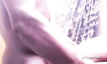 Ebony Neighbor Gets Fucked Through the Window