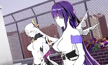 3D R18 Animation: Rough Anal & Squirting MILF