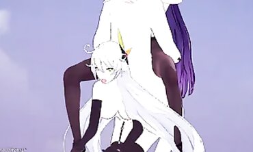 3D R18 Animation: Rough Anal & Squirting MILF