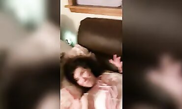 Step-Dad Catches Glamour Milf Sable Minx Watching Fetish Videos