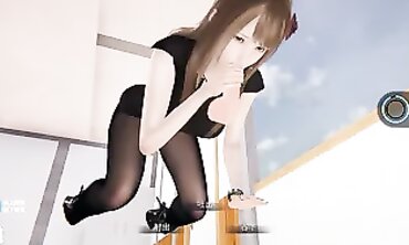 AI Shoujo Mika wants to have Lovemaking after Attending a Funeral