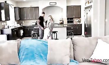 Sneaky Stepdaughter Hookup With Busty Cara May