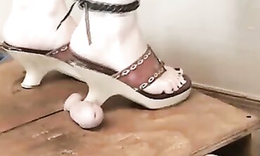 Bittavonsweet Trains Her Footslave With High Heels