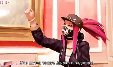 Ahri and Akali 3D Animated Audition Call with Sound