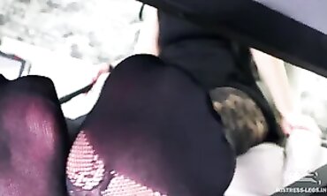 Adore My Stocking-Sole Feet in High Heels - POV Femdom Worship